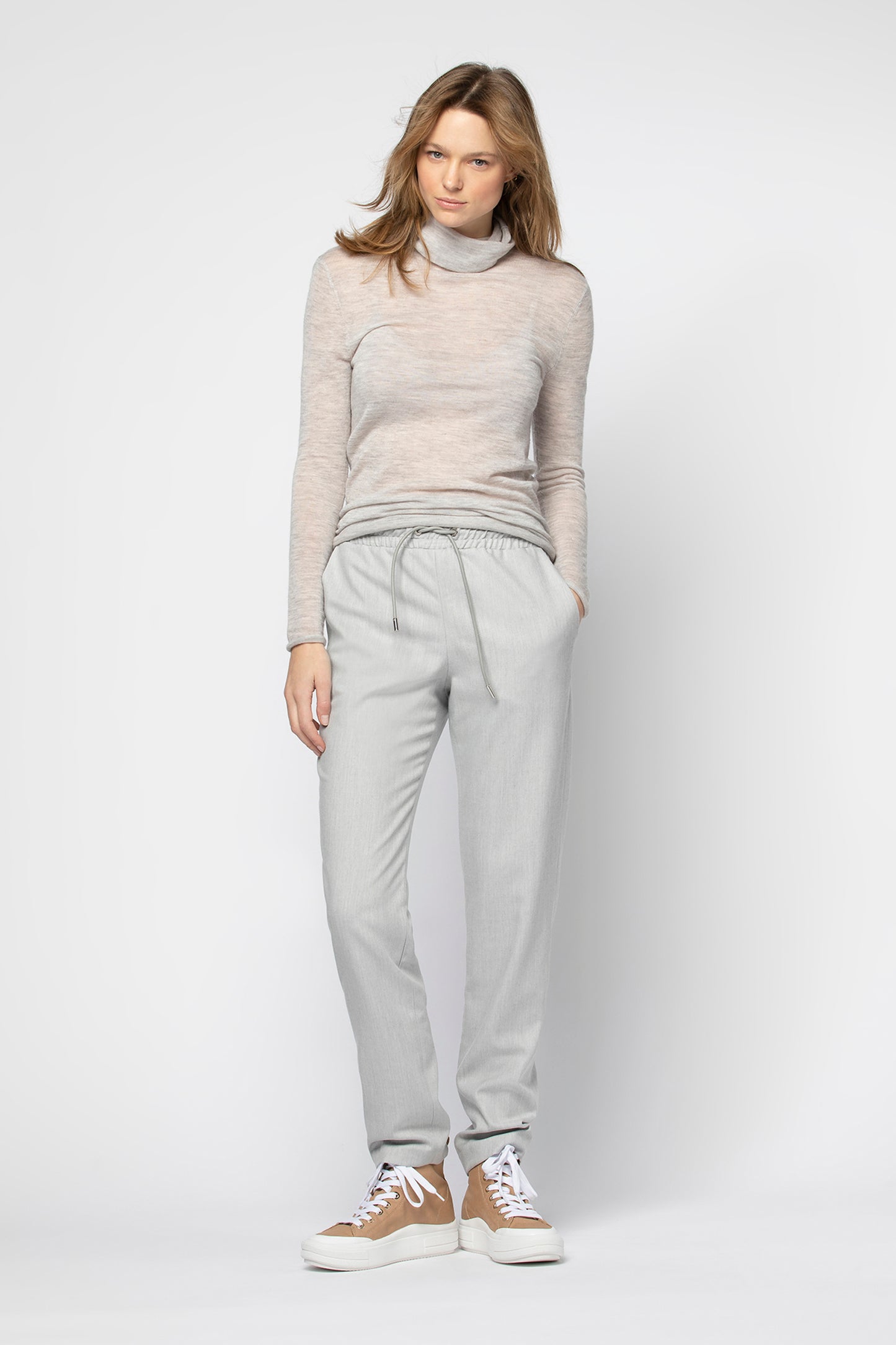 BELIBA pants icegrey