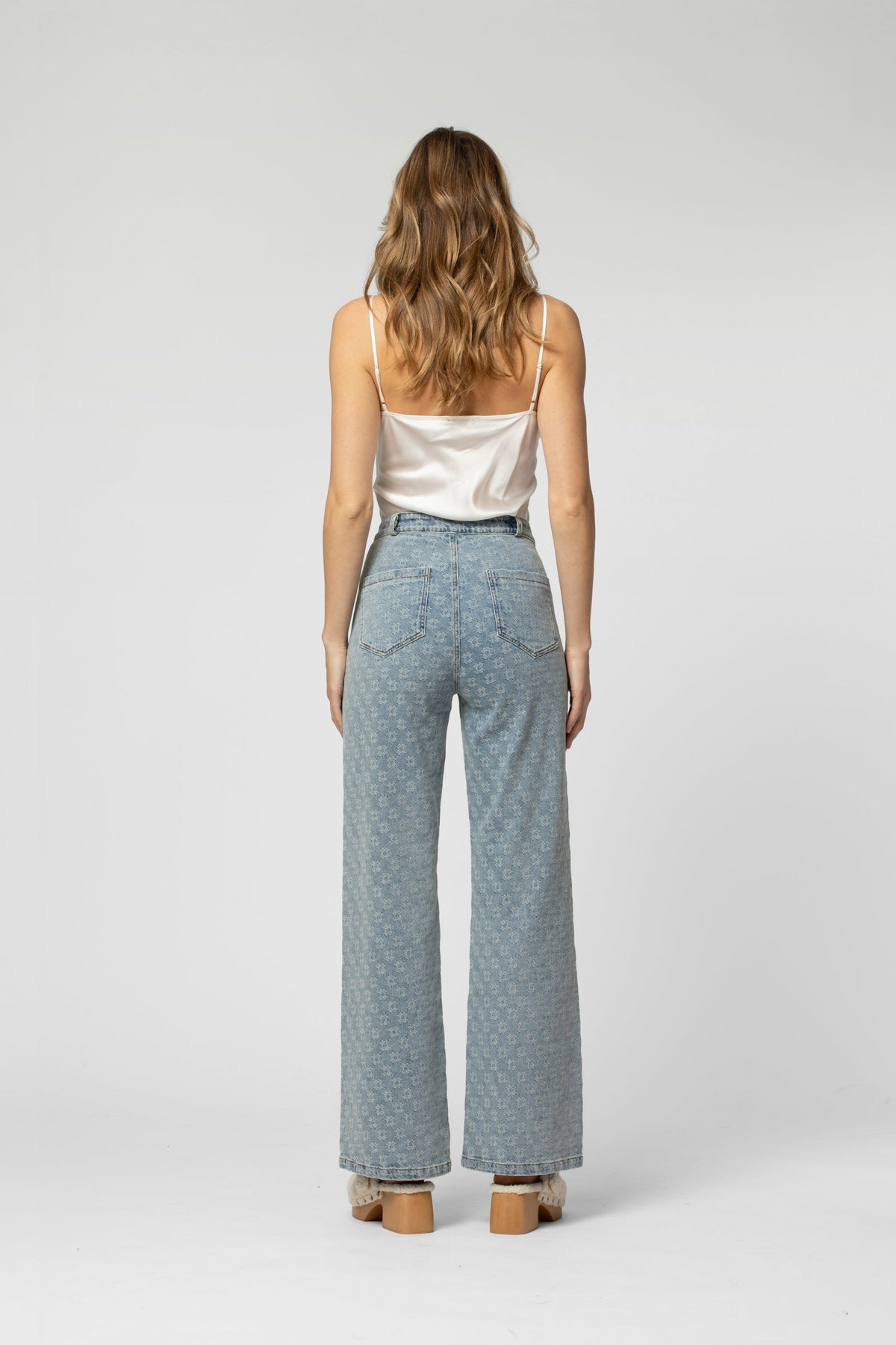 PANT H26BELLE Denim Ciel detail 2