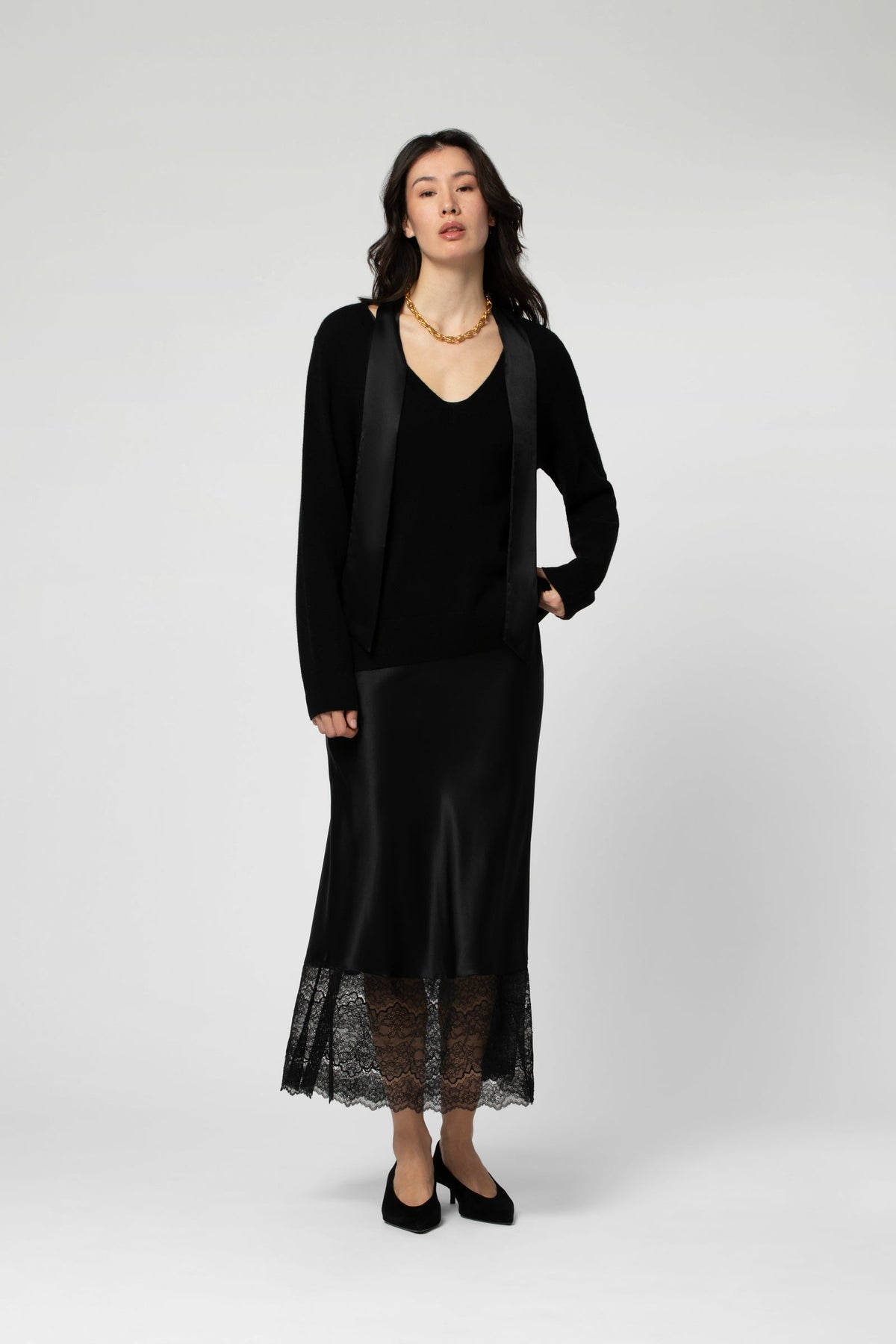 PULLOVER H26PANDORA Black detail 2