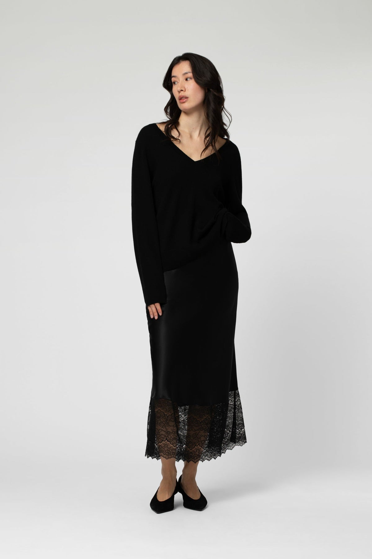 PULLOVER H26PANDORA Black detail 3