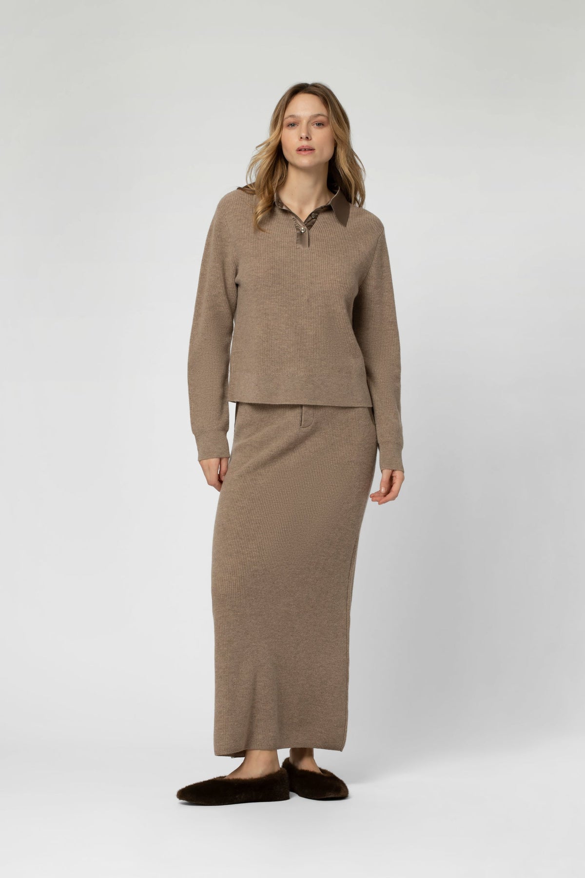 PULLOVER H26PHOENIX Moka detail